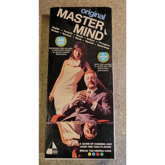 Vintage Original Master Mind Game in Box with Instructions 1972 Game of the Year - Picture 2 of 5